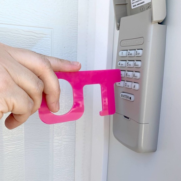 NWT!! Hands-Free Tool & Keychain HOT PINK - Picture 2 of 9